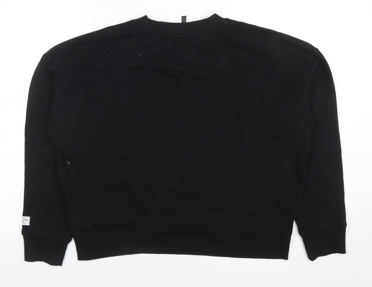 Calvin Klein Performance Women Black Medium Logo Pullover Sweatshirt