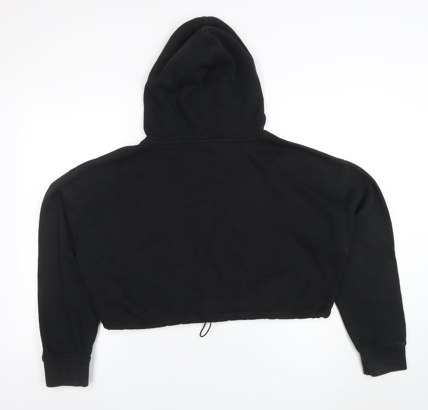 USA Pro Courtney Black Women's Black Cropped Hoodie Size XL