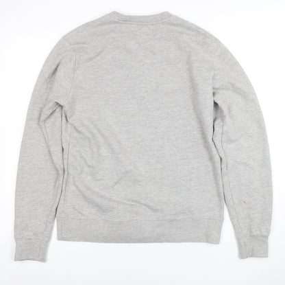Champion Men’s Grey Small Crew Neck Pullover Sweatshirt