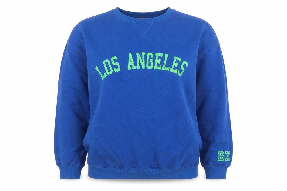 Boux Avenue Women's Blue Los Angeles Pullover Sweatshirt UK 12