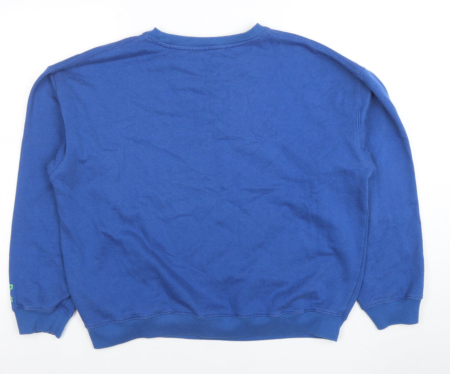 Boux Avenue Women's Blue Los Angeles Pullover Sweatshirt UK 12