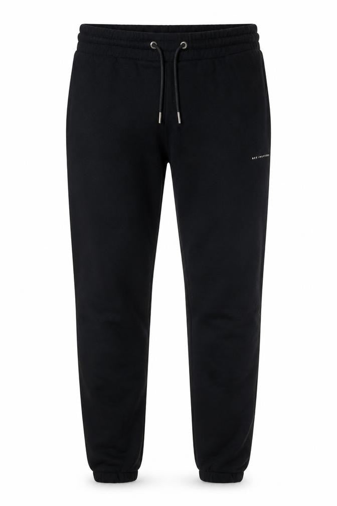 Bee Inspired Men's Black Slim Fit Jogger Trousers Size M