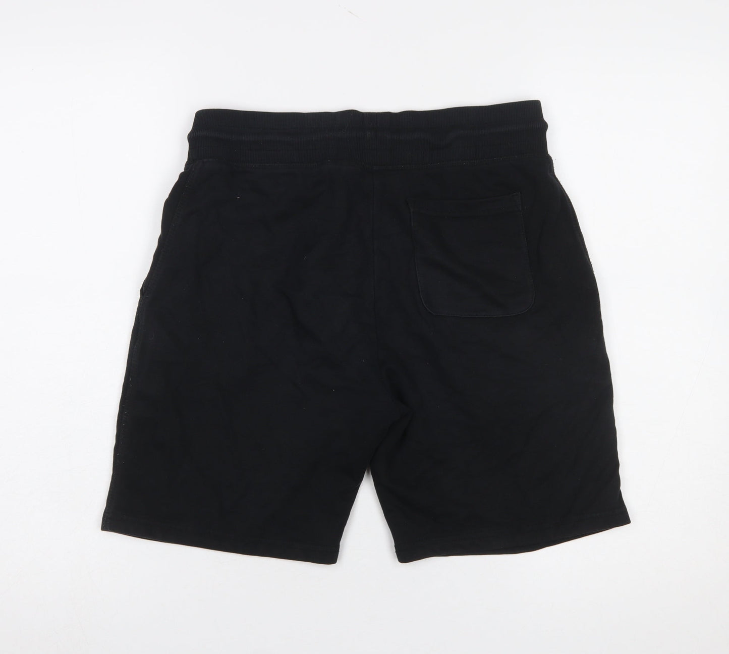 GANT Men's Black Sweat Shorts Size S Elastic Waist Casual