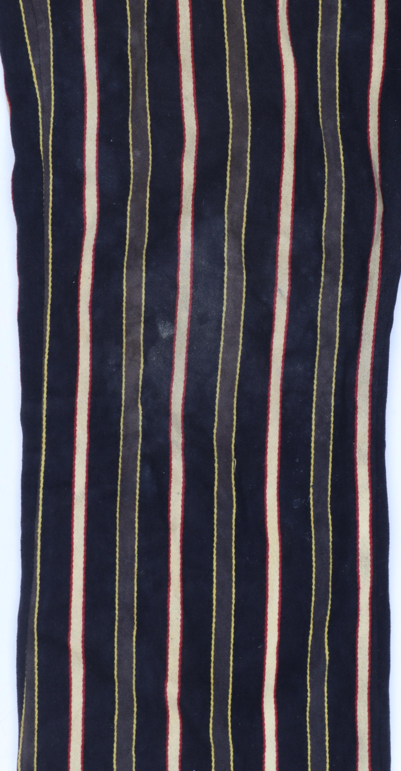 Paul Smith Women’s Multicoloured Striped Cotton Trousers Size 12