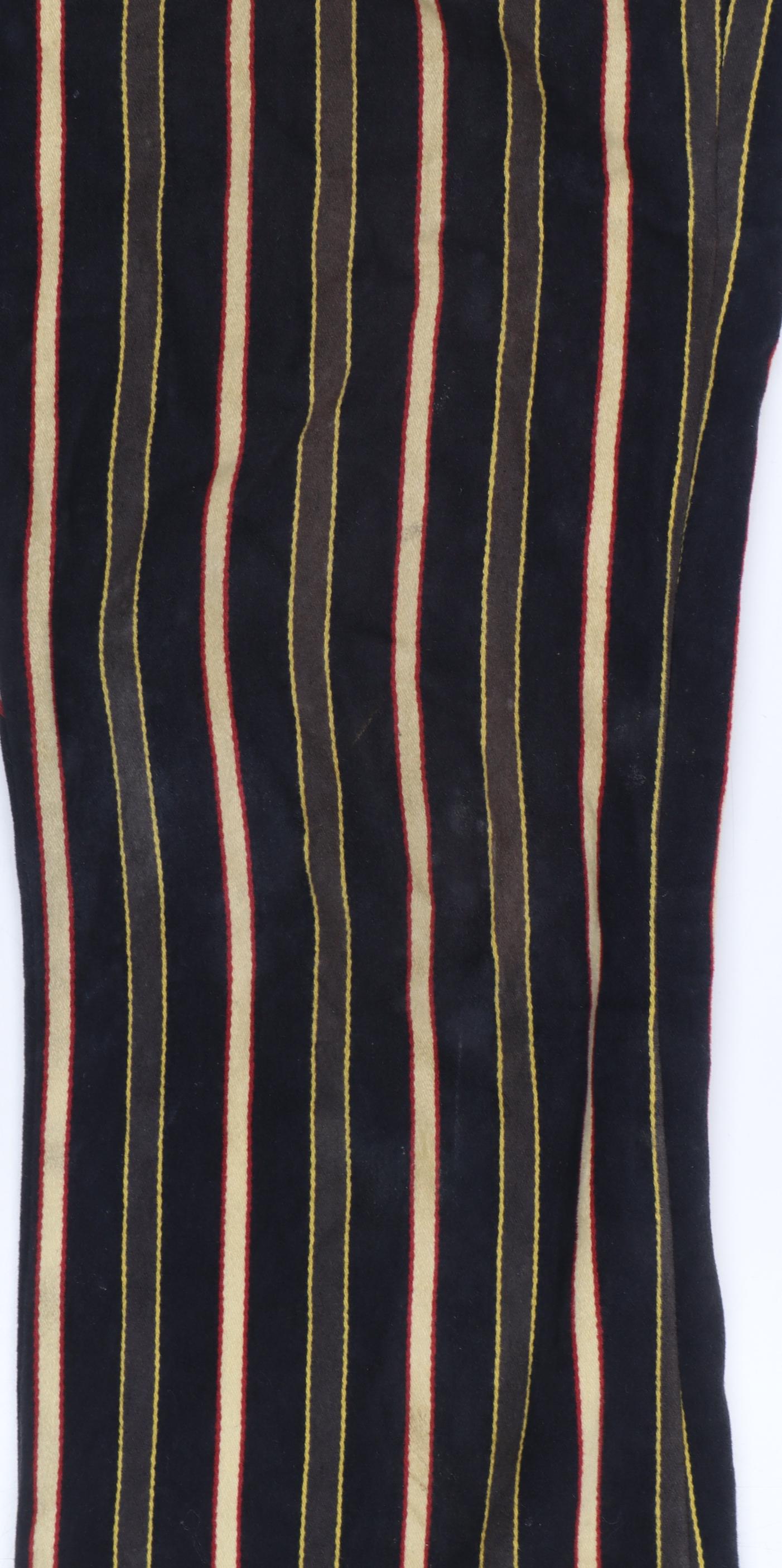 Paul Smith Women’s Multicoloured Striped Cotton Trousers Size 12