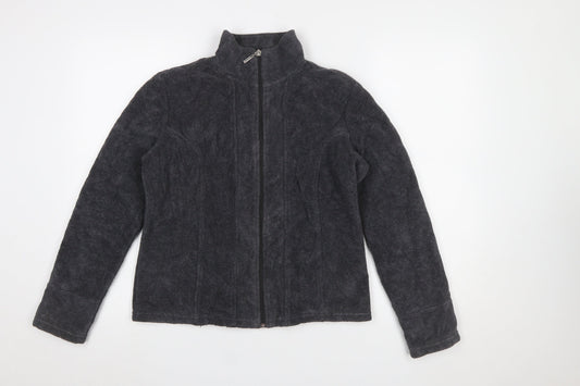 Marks and Spencer Per Una Women’s Grey Fleece Full Zip Jacket M