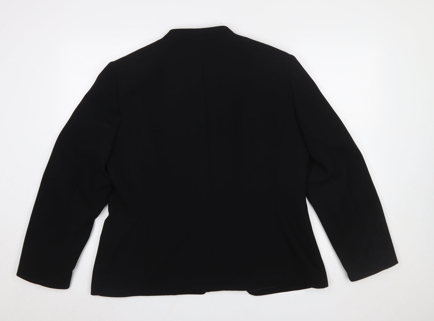 Autonomy Women's Black Classic Polyester Blazer Size 18
