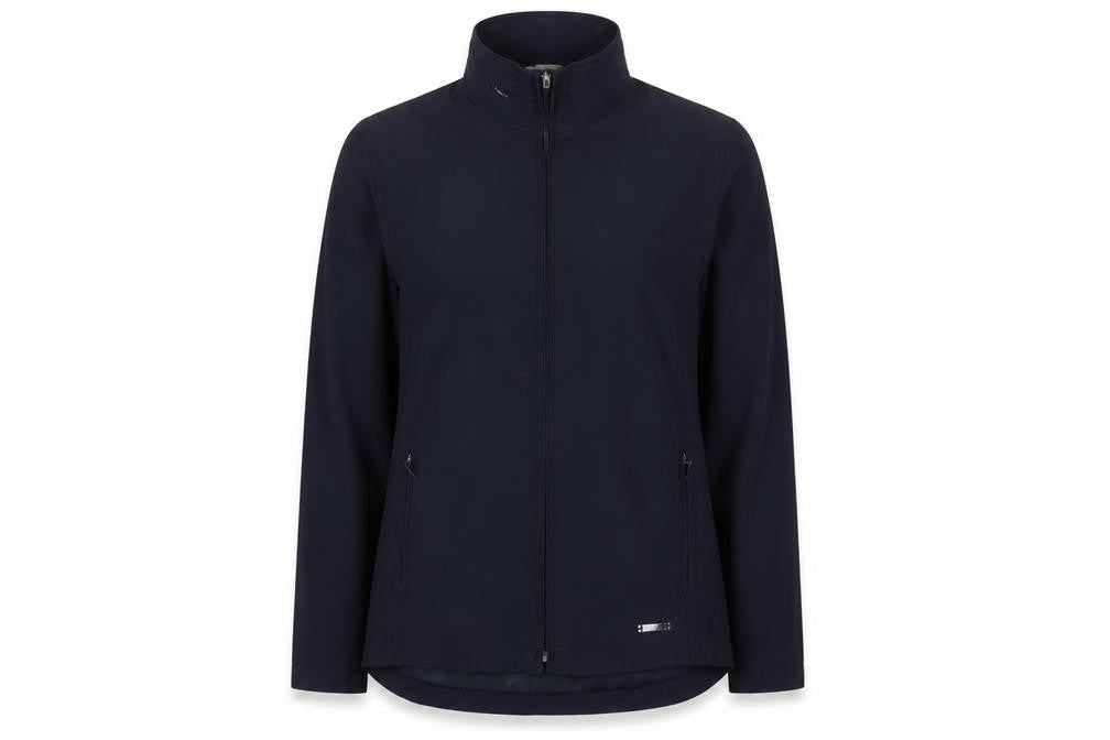 Maine New England Womens Blue Size 12 Softshell Jacket