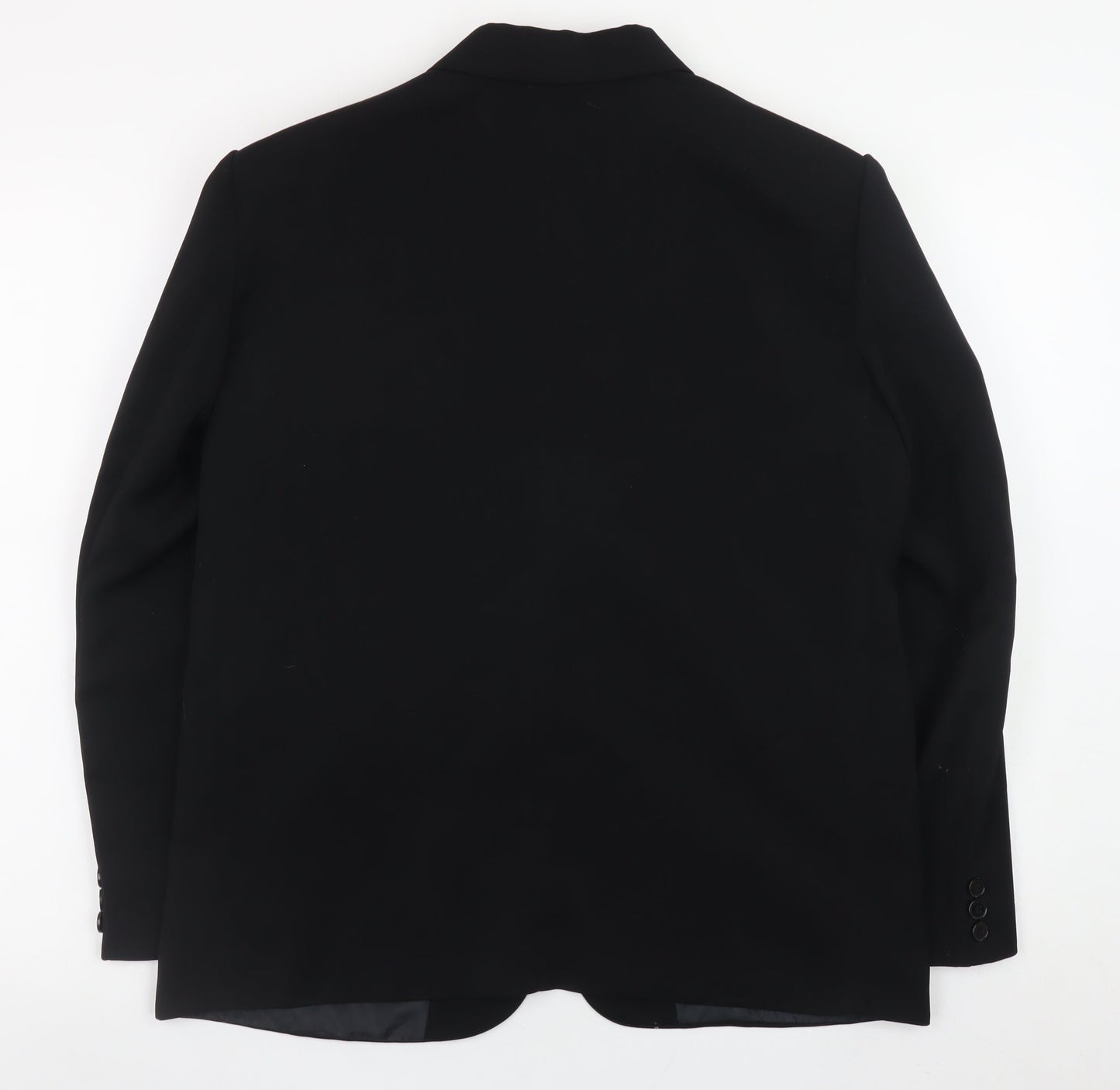 Vivaki Women's Black Classic Polyester Blazer Size 12