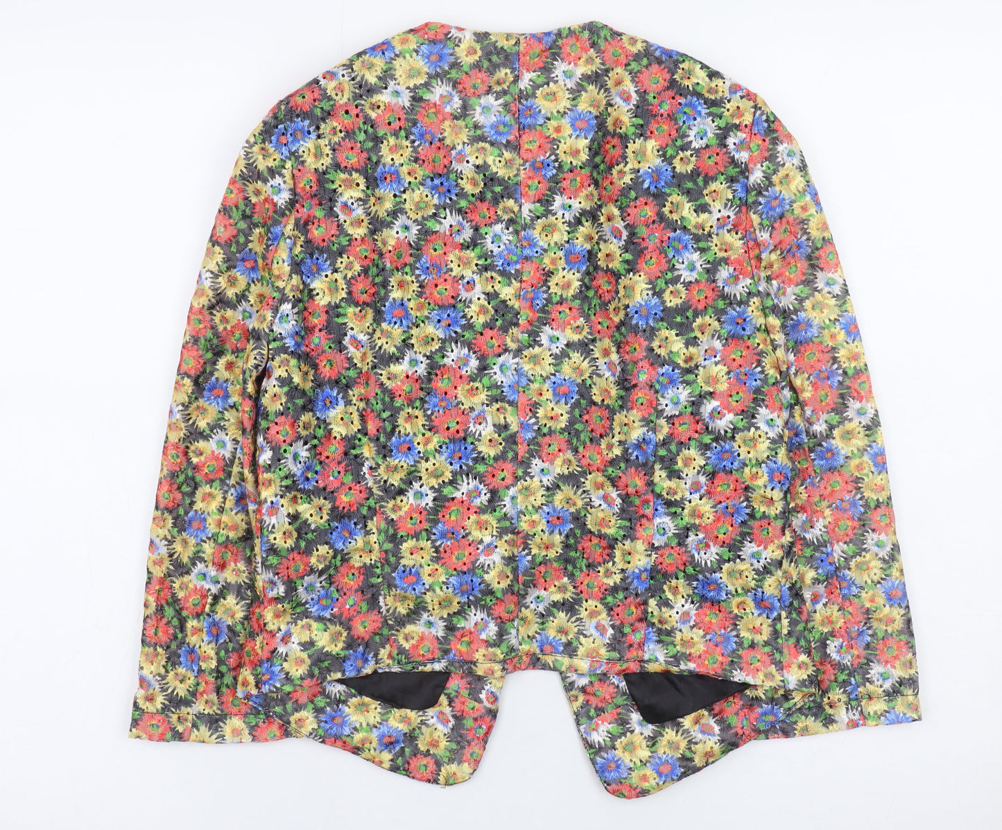 The Style London Women's Multicoloured Floral Blazer Medium