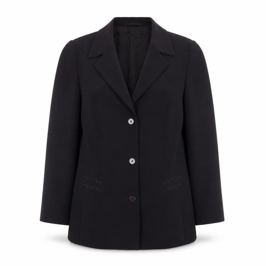 Gerry Weber Women's Black Size 12 Classic Polyester Blazer