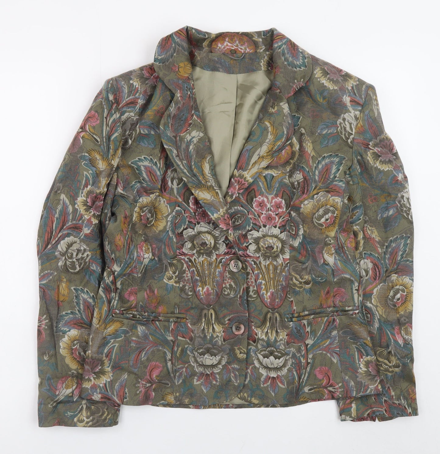 Next Originals Women’s Multicoloured Floral Blazer Size 10