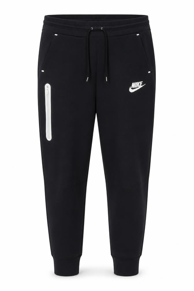 Nike Men’s Black Jogger Trousers M Regular Cotton Blend