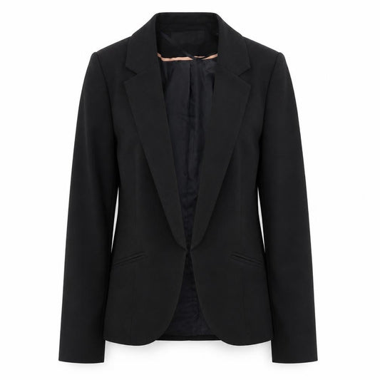 Miss Selfridge Women’s Black Blazer UK 10 Classic Work Jacket