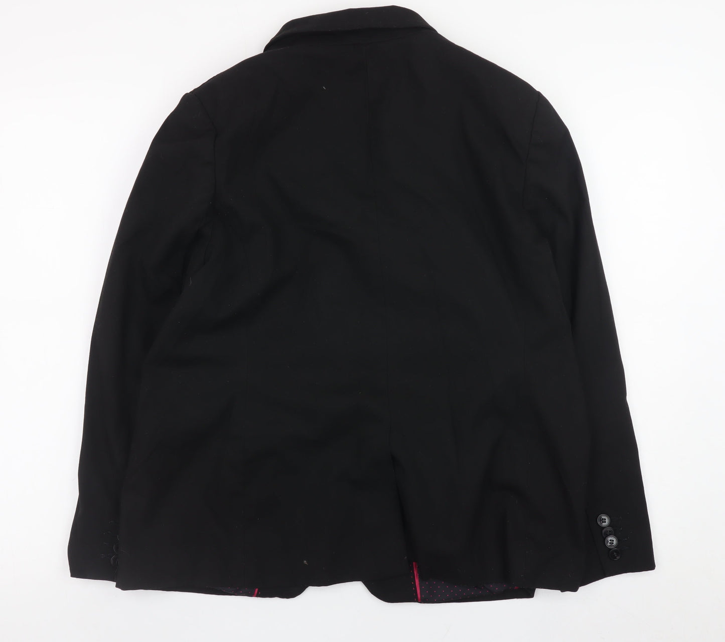 Next Petite Women's Black Blazer Jacket Size 18P Classic Formal Workwear