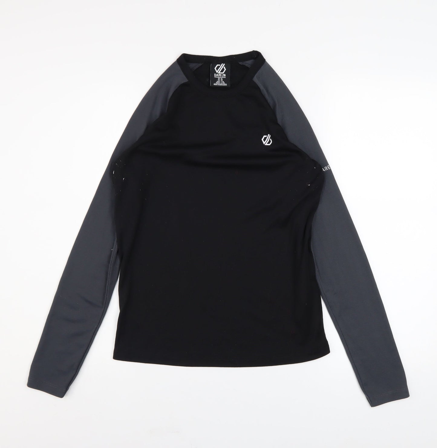 Dare 2B Womens Black Long Sleeve Polyester Active Top Size 14