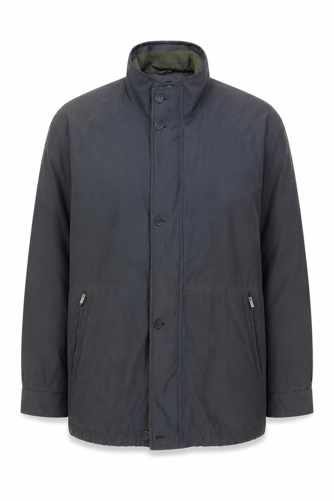 Weatherguard by Greenwoods Men's Grey L Lined Water Resistant Jacket