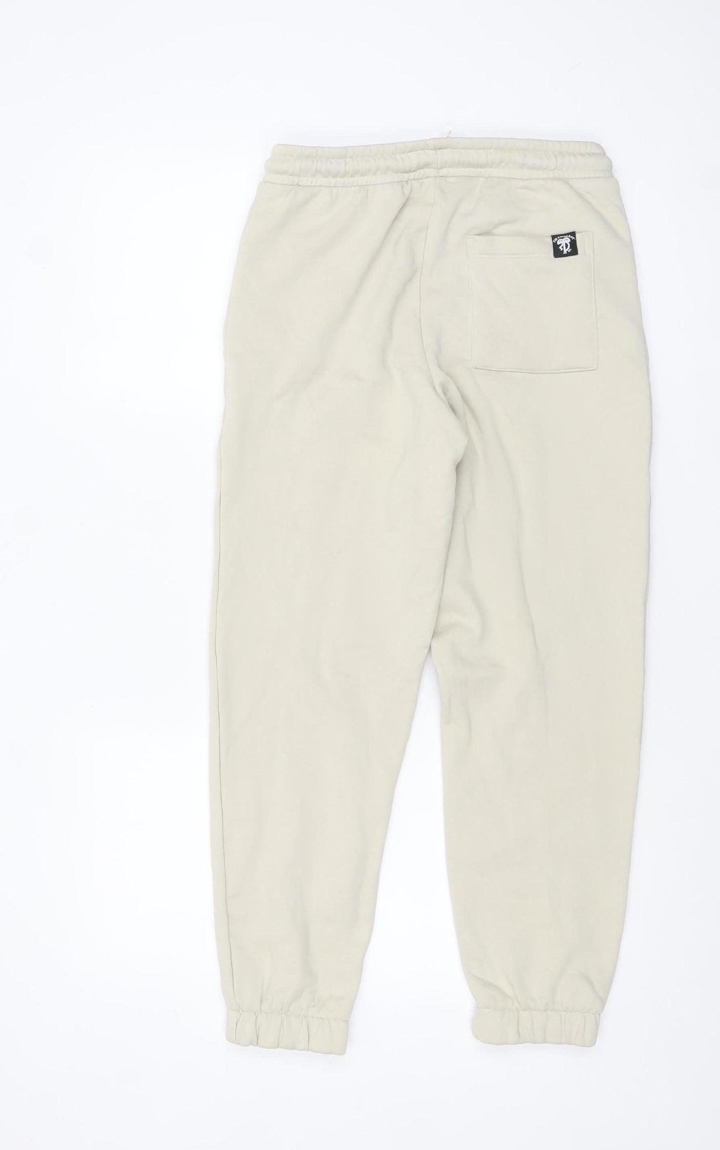 Marks and Spencer Boys Beige Jogger Trousers 11-12 Years Cartoon Print