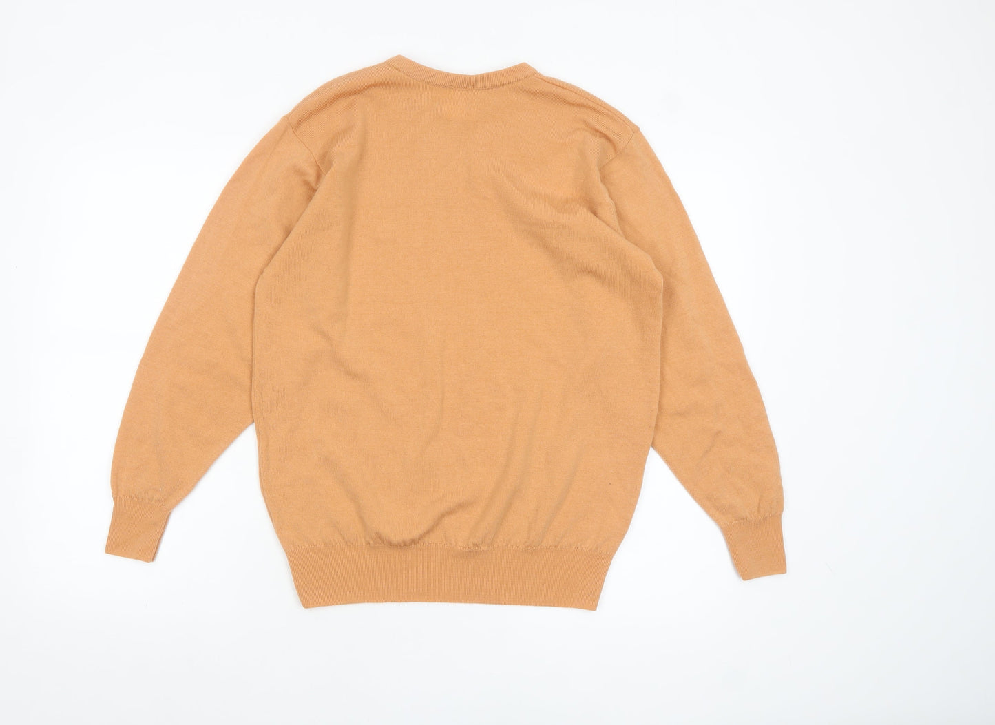 Jonelle Women's Beige Wool Crew Neck Jumper Size 16