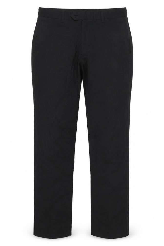 Next Men's Black Slim Fit Dress Trousers 34W 31L