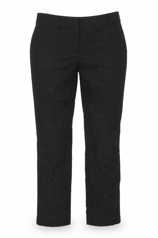 Next Women’s Black Slim Fit Dress Pants Size 6R Straight Leg Trousers