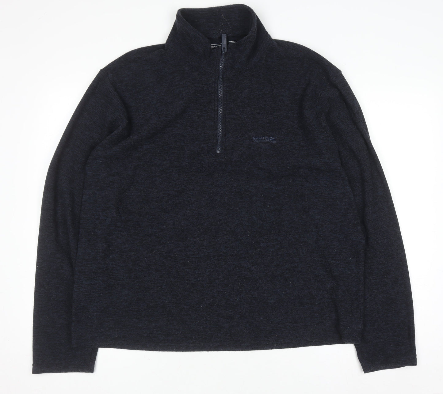 Regatta Men's Black XL Fleece 1/2 Zip Pullover Sweatshirt