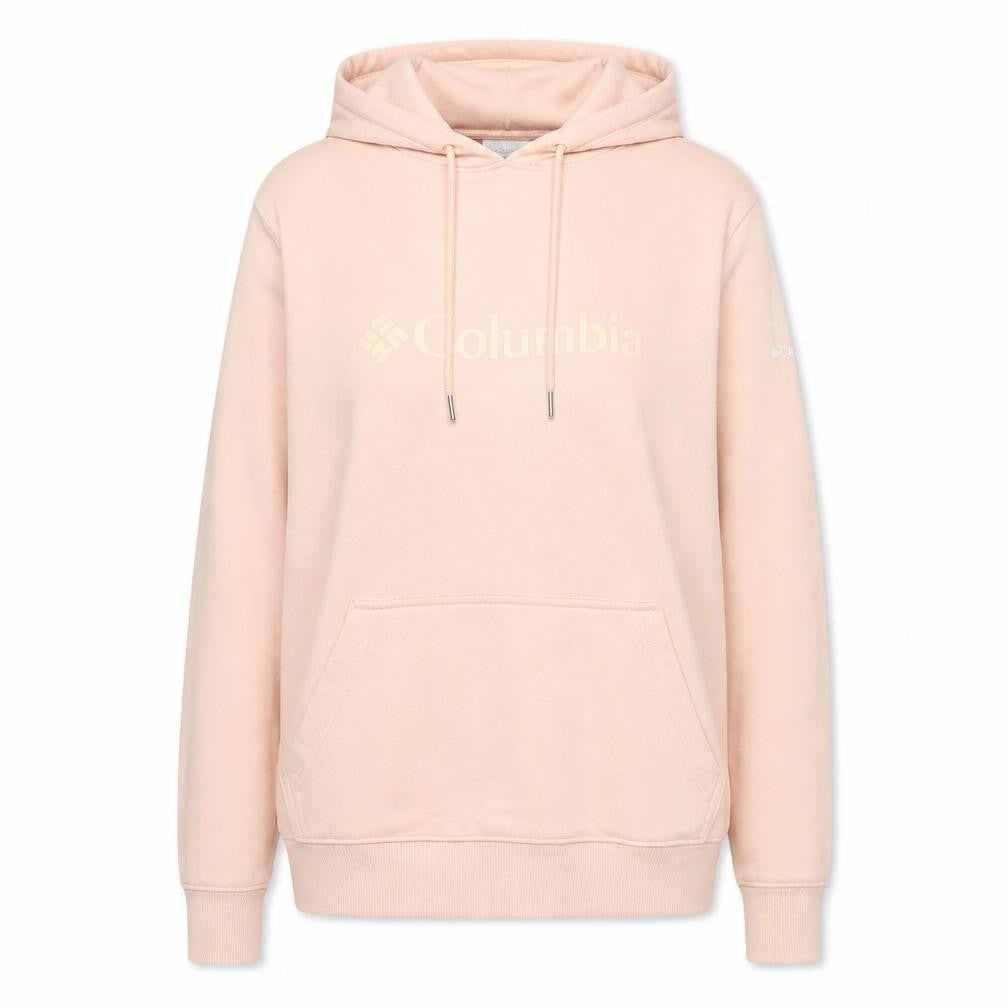Columbia Womens Pink Hooded Pullover Hoodie Medium Fleece Lined