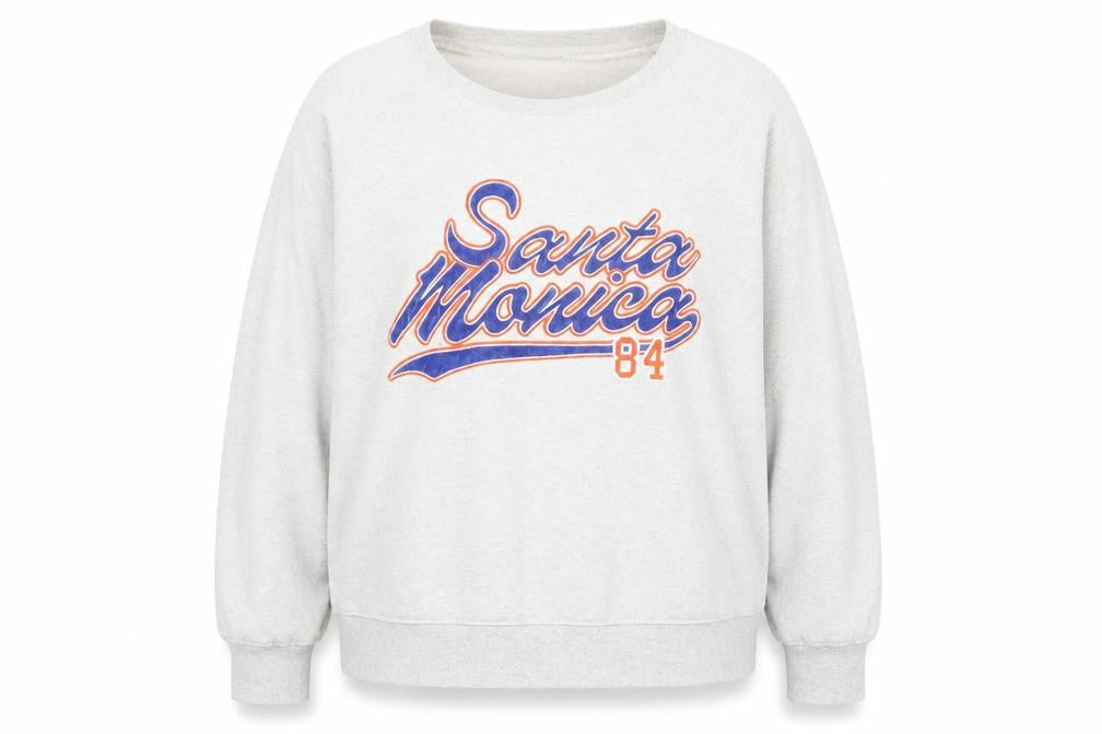 Marks & Spencer Women’s Grey Santa Monica 84 Cotton Sweatshirt L