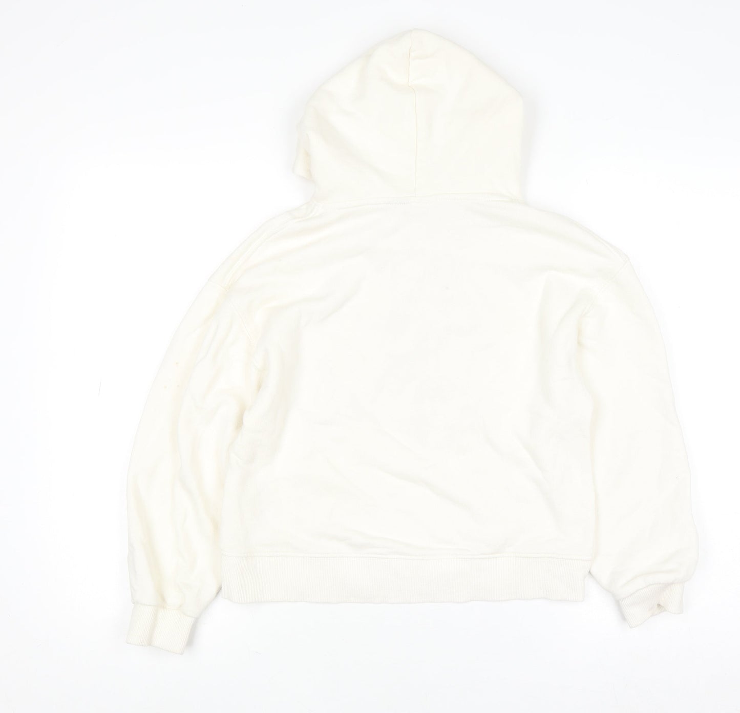 Zara Girls Ivory Disney Mickey Mouse Pullover Hoodie Size 10 Years
