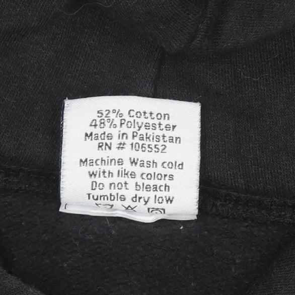 Prairie Mountain Men's Black NASA Pullover Hoodie Size S