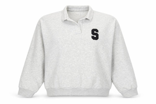 Next Women’s Grey Collared Sweatshirt XL Cotton Blend Pullover
