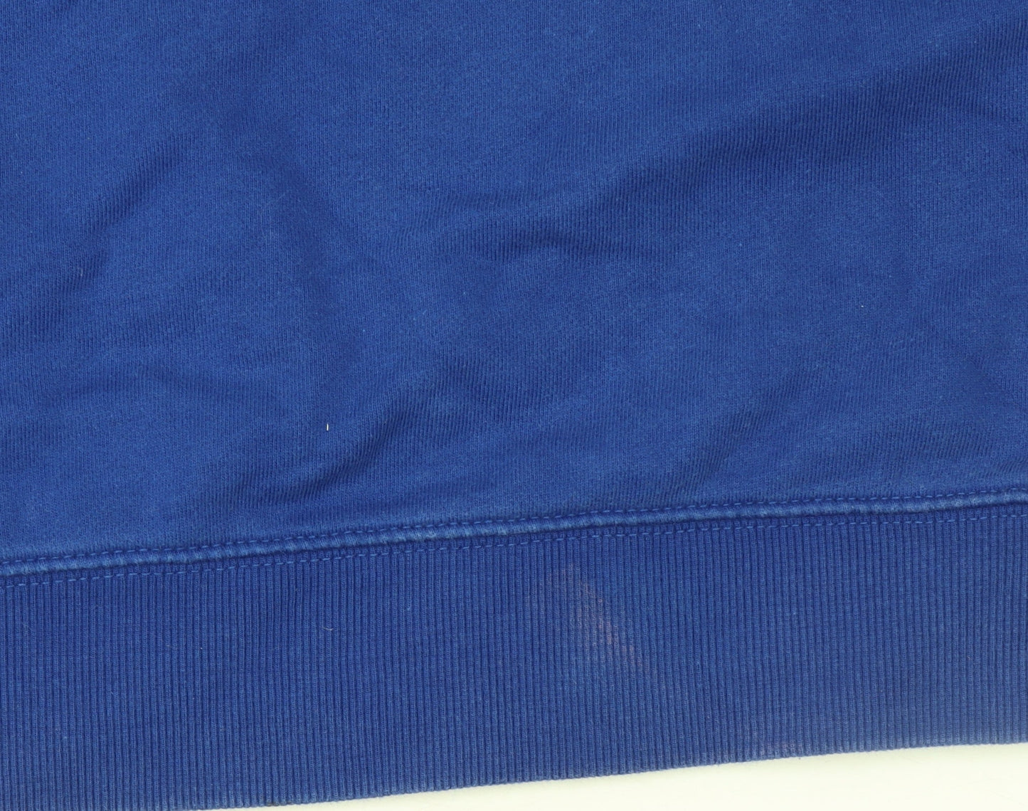 Tommy Jeans Men's Blue Regular Fit Cotton Crew Neck Sweatshirt M