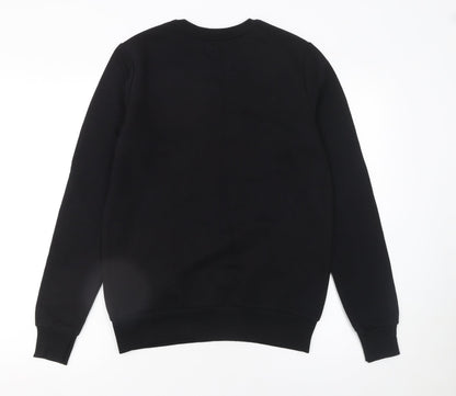 Close-up detail of Star Wars Men's Black Graphic Print Sweatshirt, size S