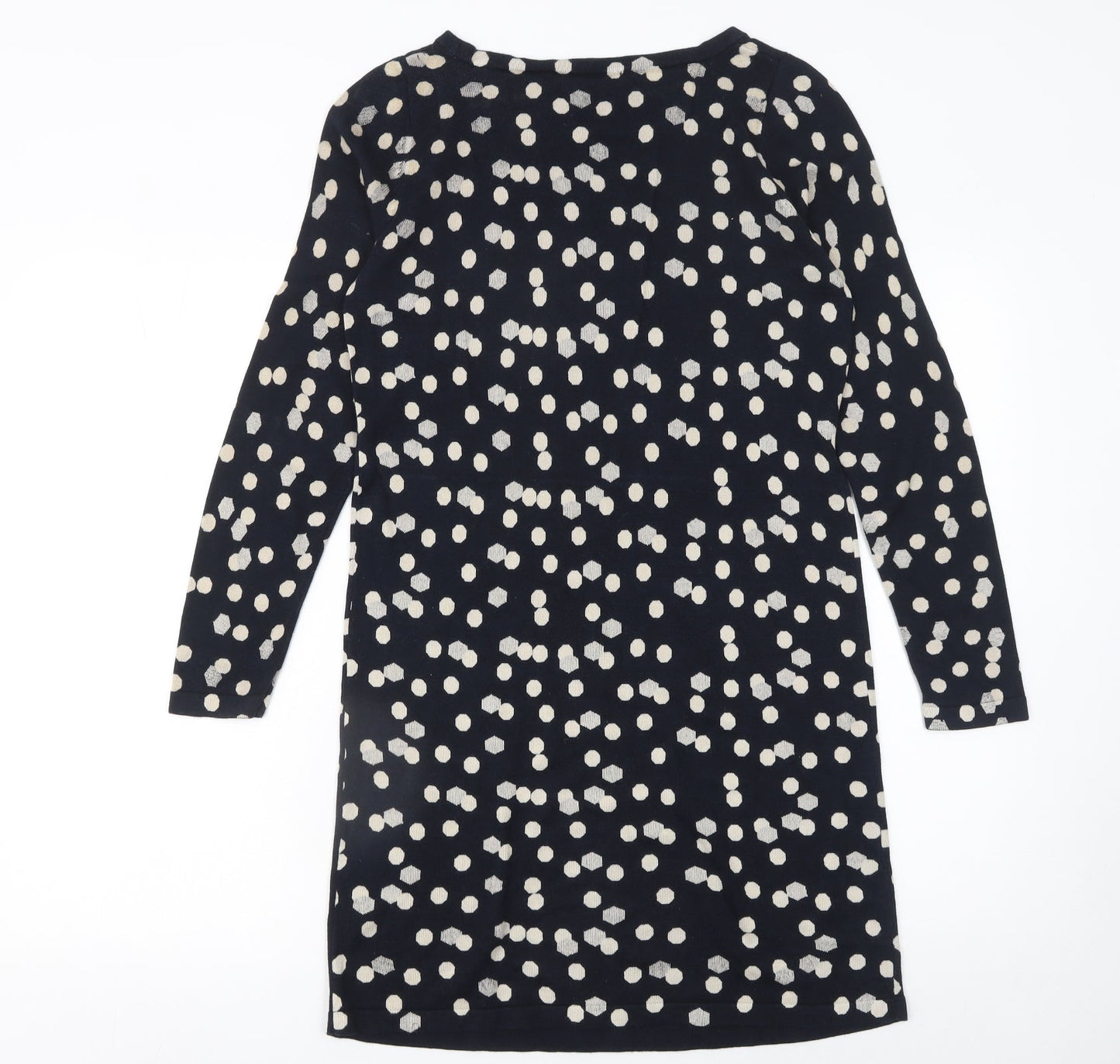 Marks and Spencer Women Blue Polka Dot Shift Dress Size 10