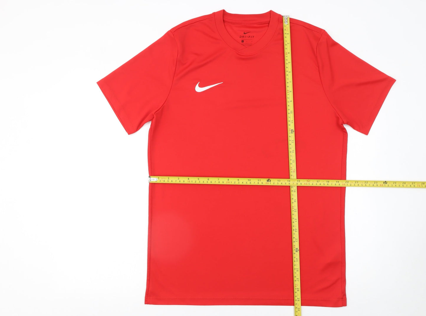 Nike Men's Red Dri-Fit Short Sleeve Sports T-Shirt Size L
