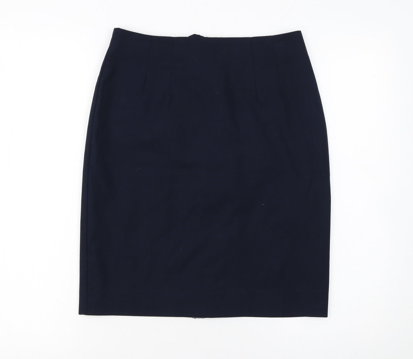 H&M Women's Black Knee Length Pencil Skirt Size 10