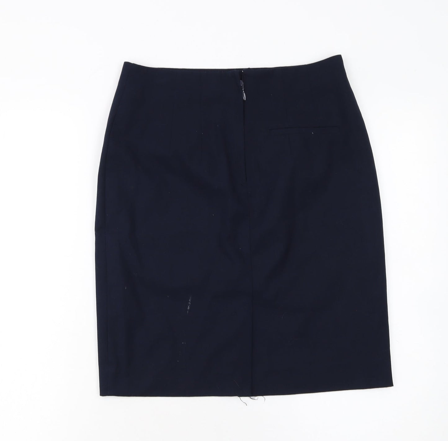 H&M Women's Black Knee Length Pencil Skirt Size 10