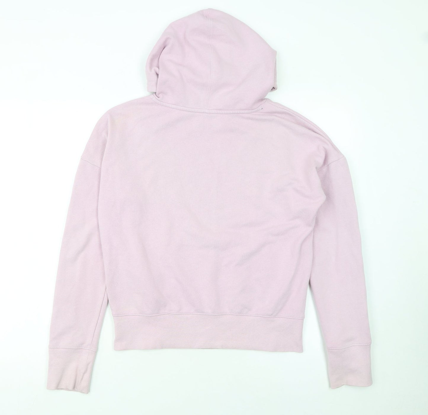 Under Armour Girls Pink Long Sleeve Fitted Pullover Hoodie YXL
