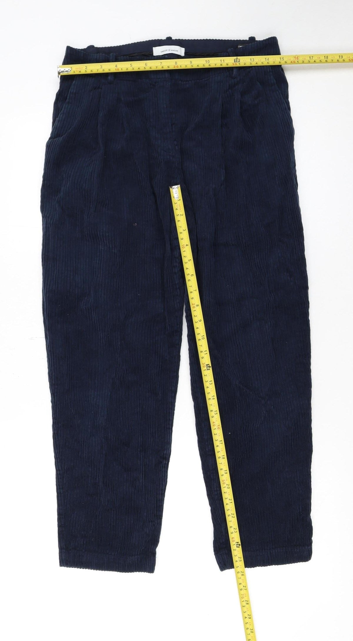 Samsøe Samsøe Women’s Blue Corduroy Trousers Size S