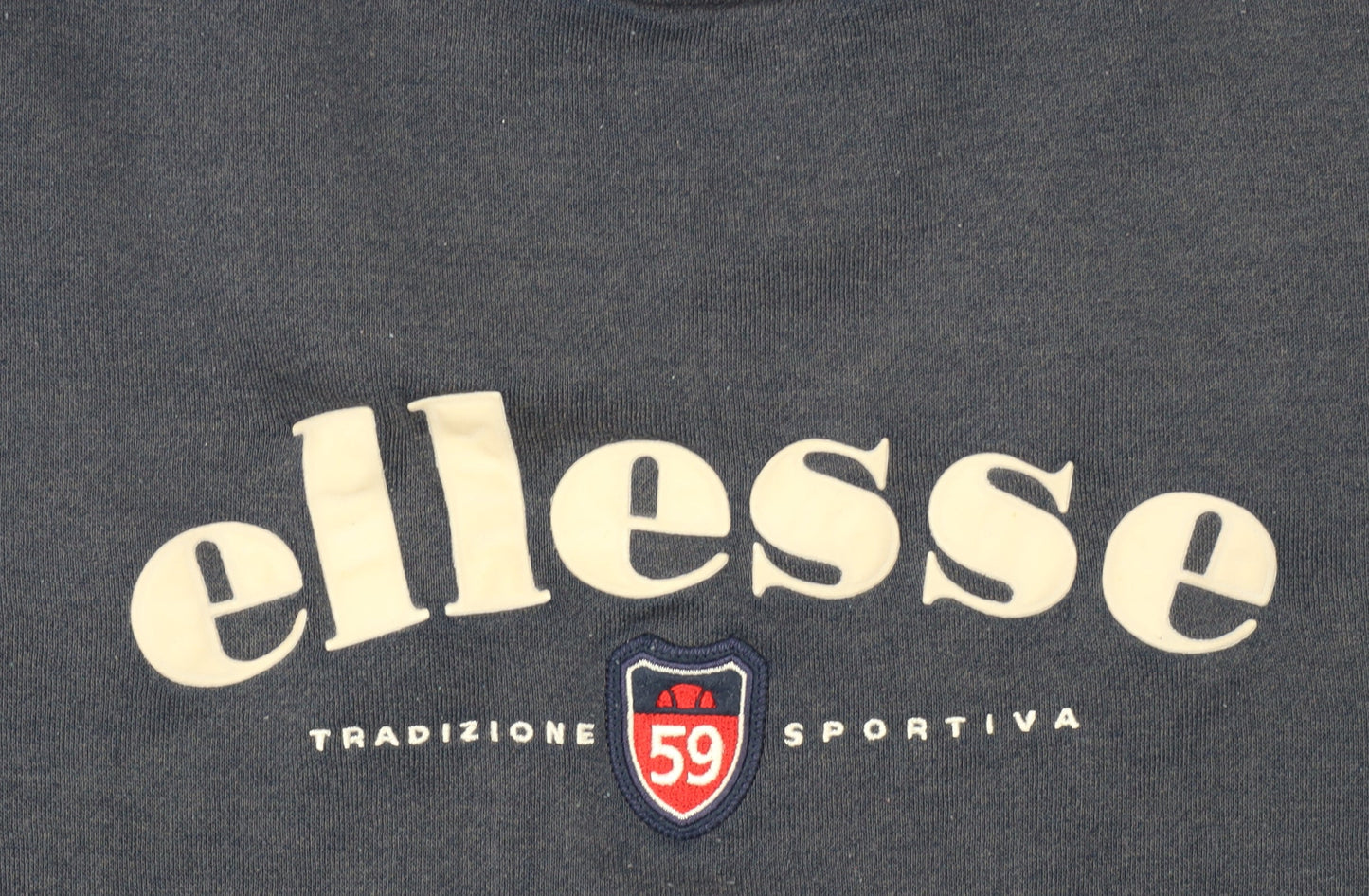 Ellesse Men's Blue Pullover Sweatshirt M Crew Neck Logo Sport
