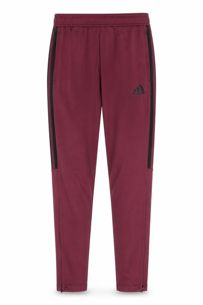 Adidas Men's Red Slim Fit Track Pants Medium Activewear Tapered