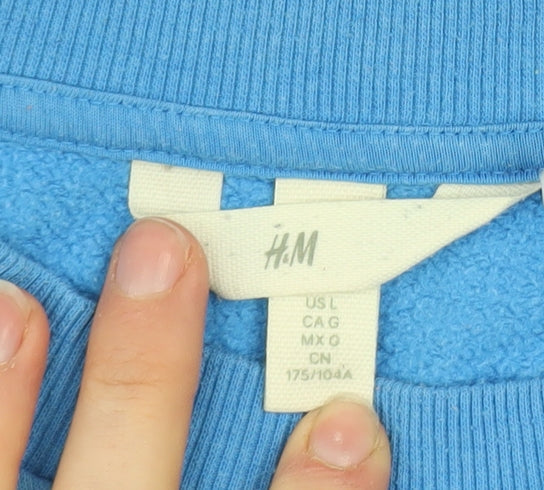 H&M Men's Blue Giants Logo Pullover Sweatshirt Size L