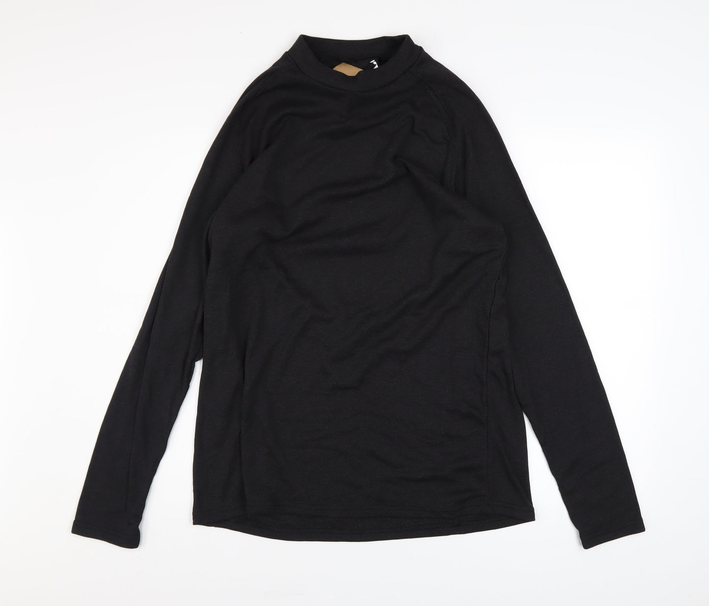 Wedze Men's Black 2XL Thermal Ski Long Sleeve Top