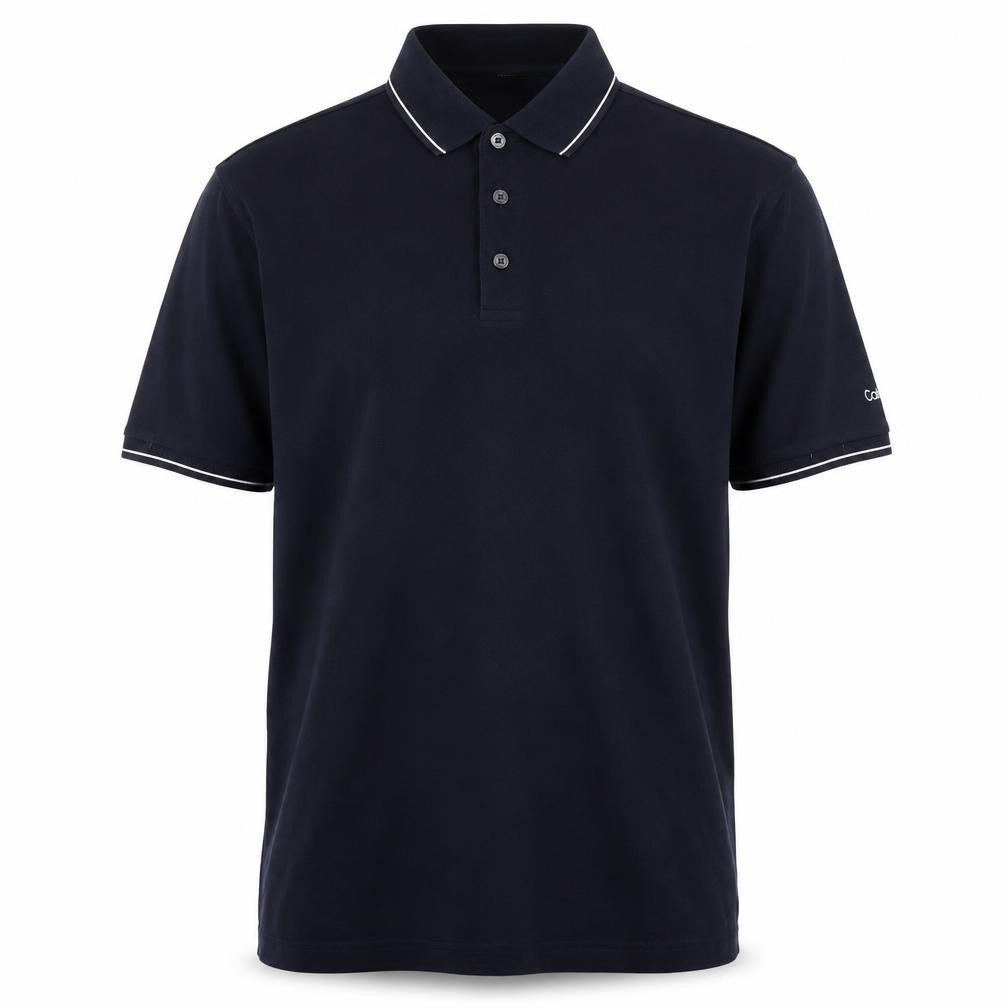 Calvin Klein Golf Men's Black XL Polo Shirt Short Sleeve Cotton