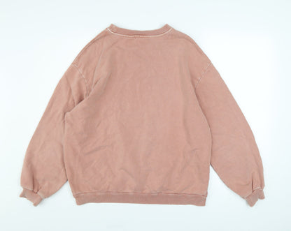 Levi’s Men’s Pink Crew Neck Cotton Pullover Sweatshirt XS