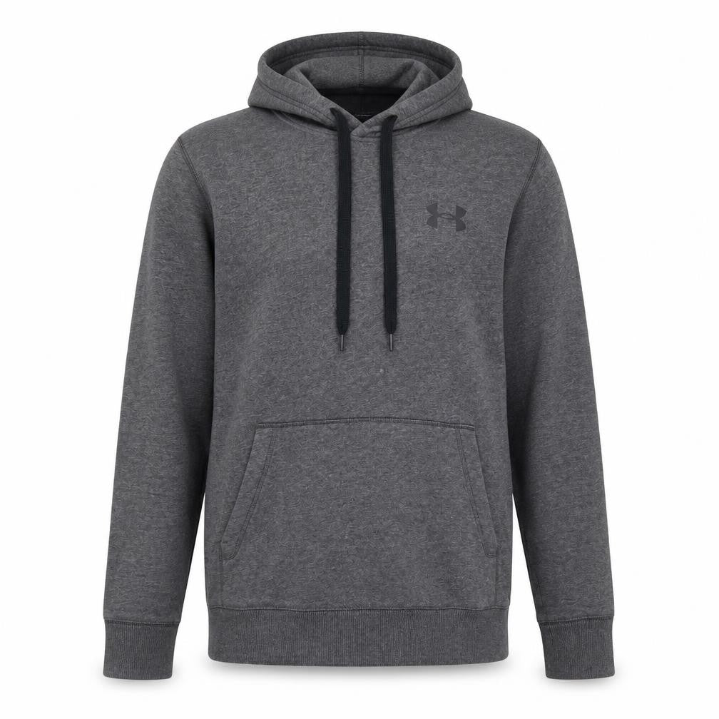 Under Armour Men's Grey Small Pullover Hoodie Fitted ColdGear