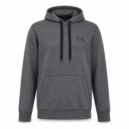 Under Armour Men's Grey Small Pullover Hoodie Fitted ColdGear
