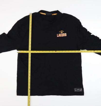 NBA Los Angeles Lakers Men's Black M Pullover Cotton Sweatshirt