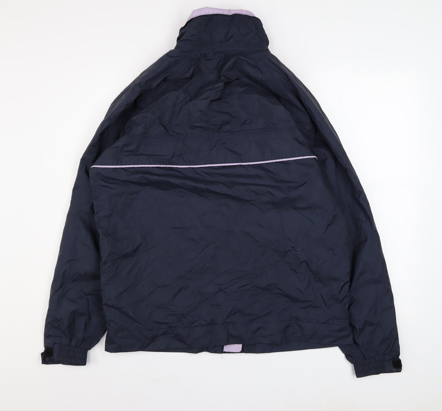 Marks and Spencer Women's Blue Waterproof Rain Jacket UK 12