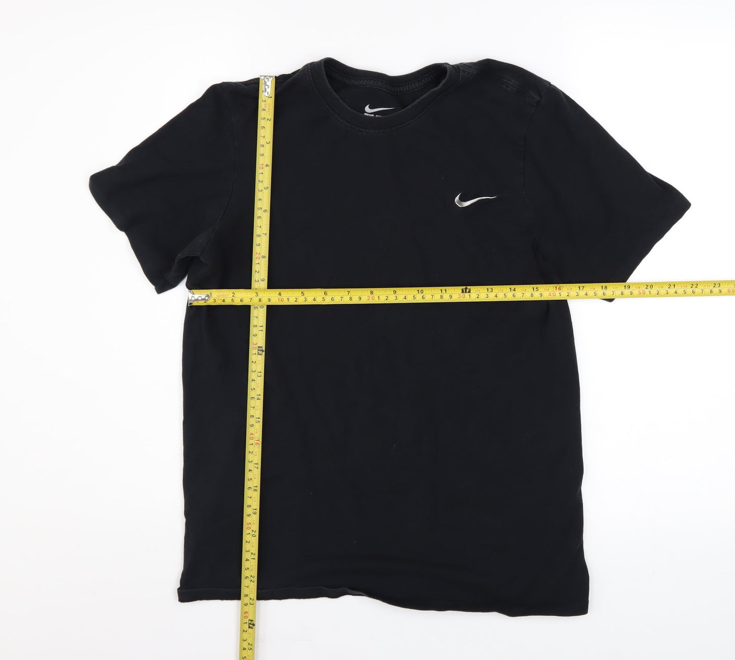 Nike Men's Black Athletic Cut Crew Neck T-Shirt Size S